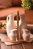 Bambum Tile Yağlık Sirkelik Tuzluk Biberlik - 5