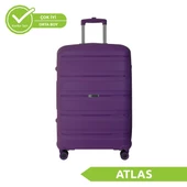 Vegmann Polipropilen (PP) Atlas Violet Orta Boy Valiz - 1