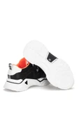 Dark Seer Beyaz Siyah Kadın Sneaker - 4