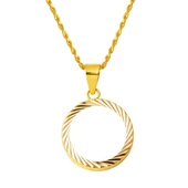 Yarım Altın Takılabilen 14 Ayar Zincirli Kolye thumbnail 1