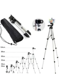 Bluetooth Tripot Profesyonel Fotoğraf Video Çekimi Kumandalı 106 Cm Tripod Telefon Tutucu - 4