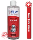 SilkyPetWash - Köpeklere özel Doğal Çilek Özlü Şampuan - 400ml - 5