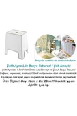 Büyük Boy Banyo Taburesi Royaleks-129 - 3