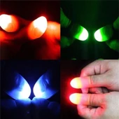 Led Işıklı Renkli Sihirli Parmak Şaka - 1