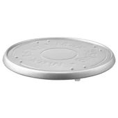 SUMUHOME AKERBAR GALVANİZLİ TEKERLEKLİ SAKSI ALTI 31 CM - 1
