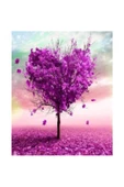 Canvas Aşk Ağacı Sayılarla Boyama Seti Rulo 60 X 75 Cm thumbnail 1
