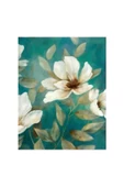 Canvas Huzur Ve Çiçek Sayılarla Boyama Seti  Kasnaklı 60 x 75 cm - 1