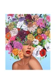 Canvas Çiçek Kadın 36 Sayılarla Boyama Seti Kasnaklı 40 X 50 Cm thumbnail 1