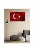 Kanvas Tablo Türk Bayrağı (Ay Yıldız) thumbnail 1