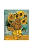 Canvas Van Gogh Ayçiçekleri Sayılarla Boyama Seti Rulo thumbnail 1