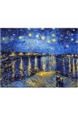Canvas Ren Nehrinde Yıldızlı Geceler Sayılarla Boyama Seti Rulo 50 X 65 Cm - 1