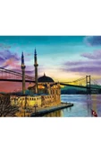Canvas İstanbul Ortaköy Boyama  Seti  Kasnaklı 40 x 50 cm thumbnail 1