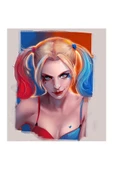Canvas Harley Quinn Sayılarla Boyama Seti Rulo thumbnail 1