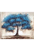Canvas Mavi Ağaç Sayılarla Boyama Seti  Rulo thumbnail 1