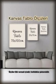 Led Işıklı Sarı Altın Oran kanvas tablo 50 x 35 thumbnail 4