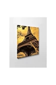 Kanvas Tablo Eyfel Kulesi Nostaljik Led Işıklı thumbnail 1