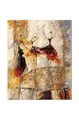 Canvas Çöl Dansı 2 Sayılarla Boyama Seti  Kasnaklı 40 x 50 cm - 1