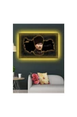 Kanvas Tablo Atatürk Ve Türkiye Haritası Led Işıklı thumbnail 1