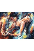 Canvas Tutku 2 Sayılarla Boyama Seti  Kasnaklı 70 x 90 cm - 1