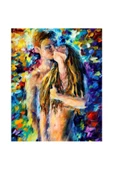 Canvas Genç Tutku Sayılarla Boyama Seti  Kasnaklı 40 x 50 cm - 1