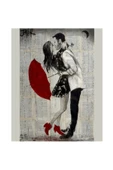 Canvas Romantik Şemsiye Anısı 5 Sayılarla Boyama Seti Rulo - 1