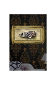 Kanvas Antika Araba Led Işıklı Rustik Tablo thumbnail 2