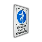 MT Metal İş Güvenliği Ve Uyarı Levhaları 6 Adet - 5