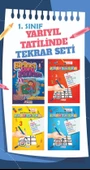 1.Sınıf Yarıyıl Tatil Seti - Tüm Dersler Soru Bankası ve Futoşiki Seti 4 Kitap - 1