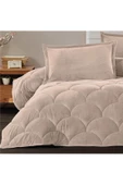 Clasy Wellsoft Çift Kişilik Yorgan Çift Taraflı Fluffy Bej V8 - 1