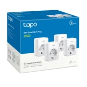 TP-LINK TAPO P100 AKILLI MİNİ Wi-Fi Soketi 4 lü Paket - 4
