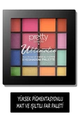 Pretty Beauty Ultimatıe The Choice Of Make-Up Experts Eyeshadow Palette 16'lı (01) - 3