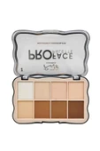 Rose Pro Face (No:01) 8'li Aydınlatıcı & Contour Paleti - 1