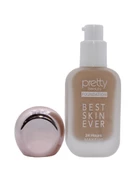Pretty Beauty (No:02) Foundatıon Best Skın Ever 24 Hours Makeup 12 m (Cam Şişe) - 1