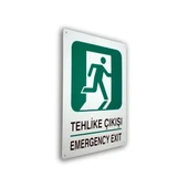 MT Metal İş Güvenliği ve Uyarı Levhaları 25,5x36 6 Adet - 9