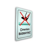 MT Metal İş Güvenliği ve Uyarı Levhaları 25,5x36 6 Adet - 11