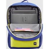 HP Campus 15,6" Sırt Çantası Sarı / Lacivert 7J596AA - 7