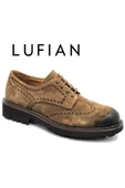 Lufian 112230218 Dani Sneaker Erkek Deri Casual Klasik Ayakkabı TABA - 1