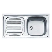 Teka EBM 45 Paslanmaz Sol Çelik Eviye - 1