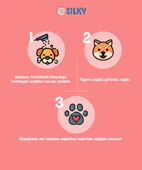 SilkyPetWash - Köpeklere özel Doğal Çilek Özlü Şampuan - 250ml - 3