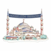 Ramazan Ayasofya Cami Maketi 125x90 cm - 1
