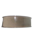 Keten Kurdele 25 mm Bej 10 Metre - 1