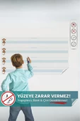 Kılavuz Çizgili Yazı Tahtası, Yaz Sil Özellikli, Yeni Müfredata Uygun, Sihirli Akıllı Kağıt Tahta thumbnail 1
