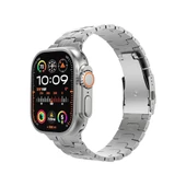 ScHitec Watch Ultra 2 Amoled Ekran WaterProof 3 Kordonlu Akıllı Saat 1Gb Hafıza Titanyum Gümüş - 1