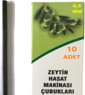 4.5mm Zeytin Hasat Makinaları Karbon Fiber Çubuk 10lu Paket - 1