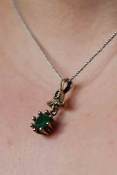 Söğütlü Serisi Kırmızı Renkli Lal Taşlı Gümüş Otantik Üçlü Bayan Set Takı - 3