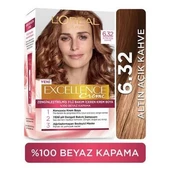 LOREAL EXCELLENCE SET 6.32 ALTIN AÇIK KAHVE - 1