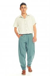 Beli Lastikli Rahat Koton Pantolon - 1
