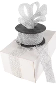 Fileli Kanaviçe Simli Kurdele 20 mt 4 cm - 3