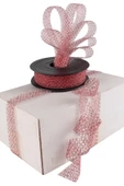 Fileli Kanaviçe Simli Kurdele 20 mt 4 cm - 8