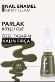 FLORMAR OJE 454 ARMY GLAM - 3